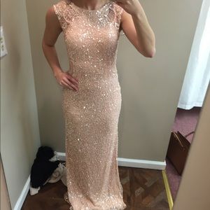 Pale pink Scala gown